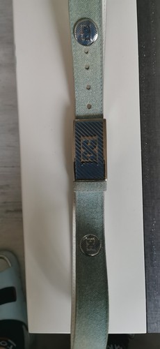 Damengürtel leder von escada - leder,