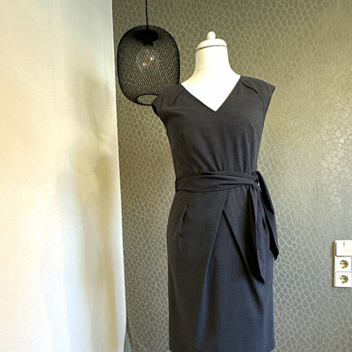 Escada damenkleid grau - escada,