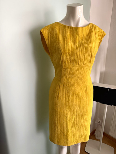 Escada damen etuikleid gelb - escada,